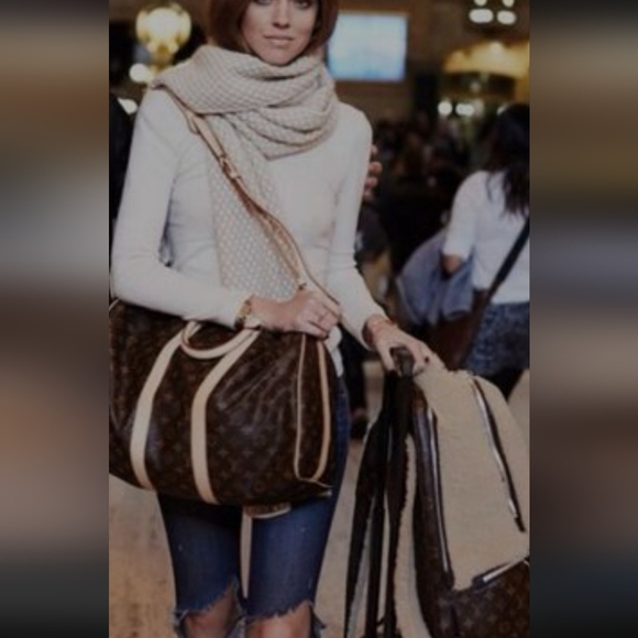 BEAUTIFUL💕 LOUIS VUITTON Keepall 50 Bandouliere w/ Strap Travel Bag Monogram - Picture 16 of 16